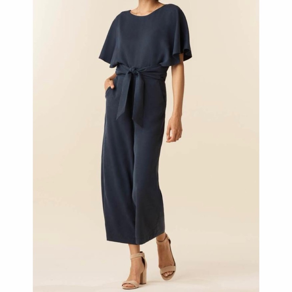 VETTA Cape Jumpsuit